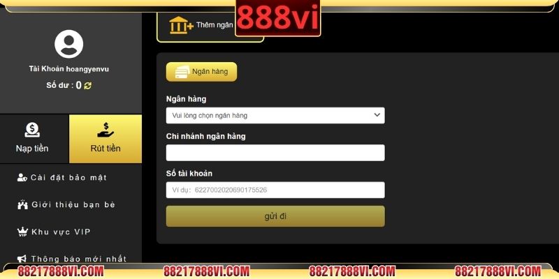 Quy trình rút thưởng an toàn, dễ nhận tiền cho người chơi