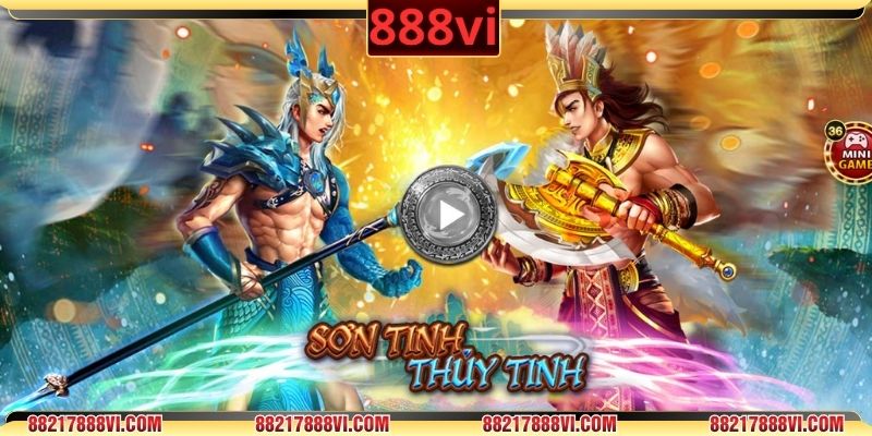 Huyền thoại giữa Sơn Tinh và Thủy Tinh trong slot game