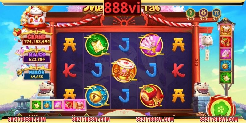 Slot game Mèo Tài Lộc tính năng hấp dẫn